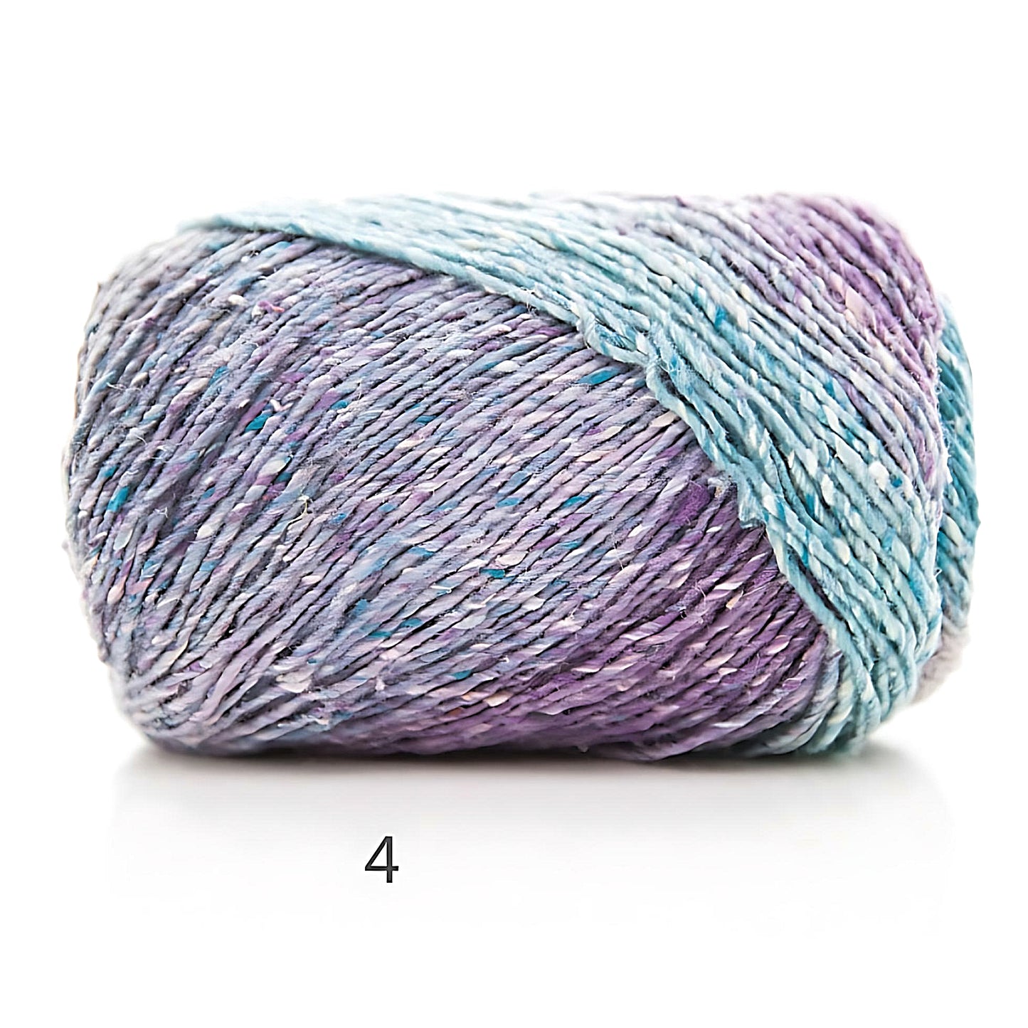 a lilac gradient color polyester yarn