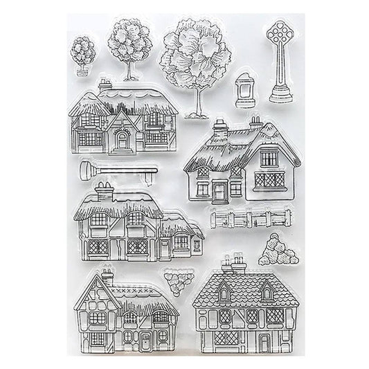Decorative Stamps - House Clear Stamps - Default Title