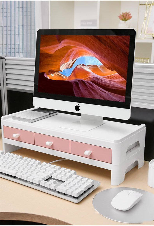 Desk Organizers - Monitor Stand Riser - Desktop Organizer -
