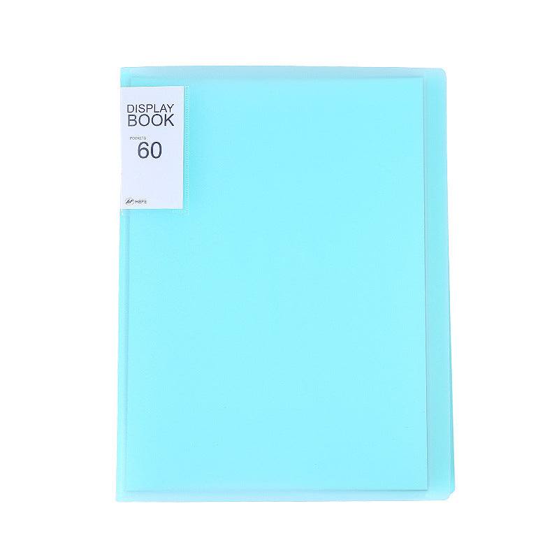 a turquoise display book