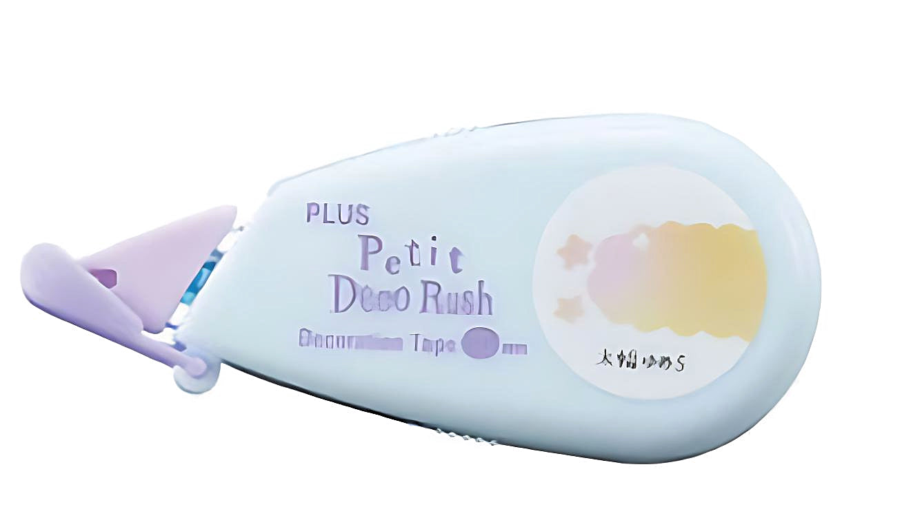a plus Petit Deco Rush decoration tape in cloud style, white background