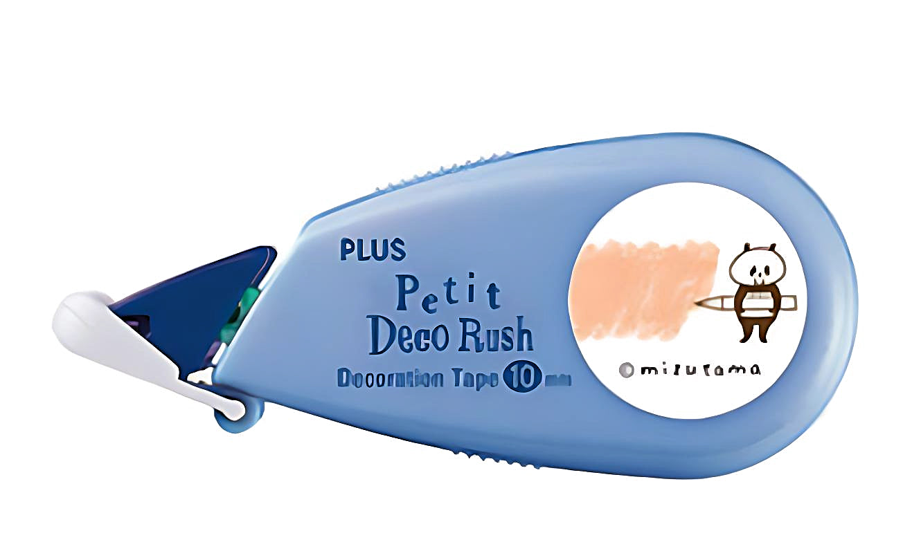 a plus Petit Deco Rush decoration tape in little bear style, white background