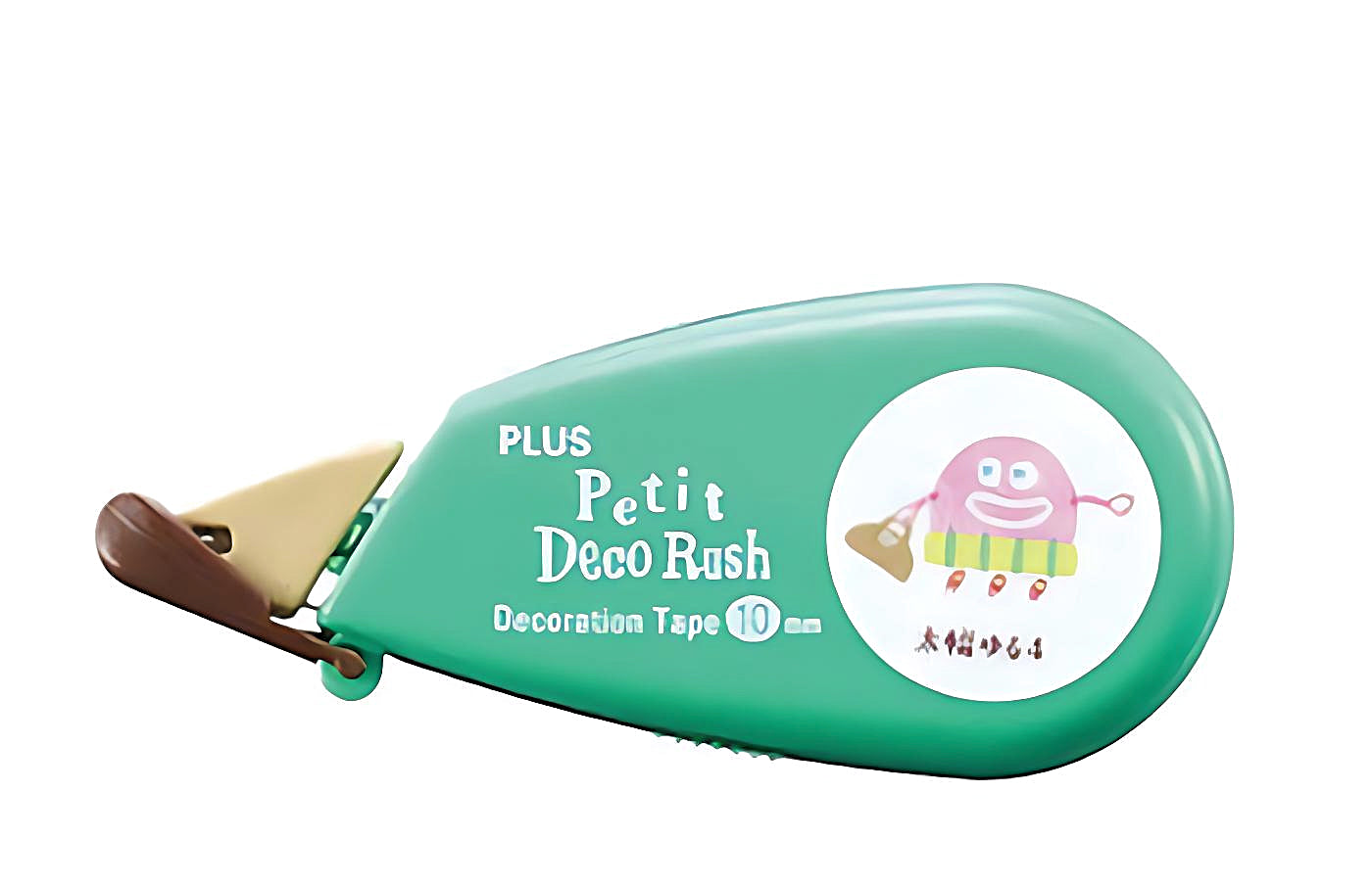 a plus Petit Deco Rush decoration tape in little monster style, white background