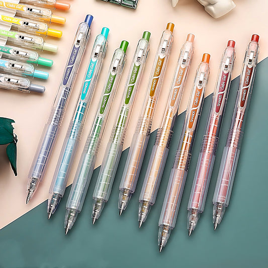 different colors of Shands gel pens