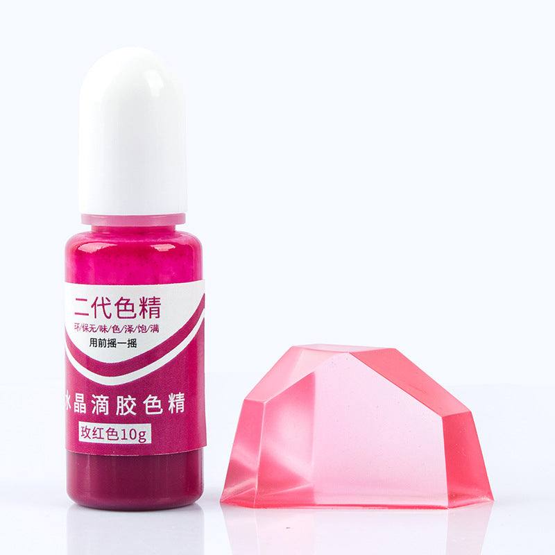 Resin Colorant - Liquid Epoxy Resin Colorant - Rose Red
