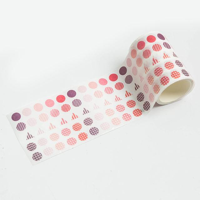 Sticker Rolls - Geometric Sticker Roll - Pink