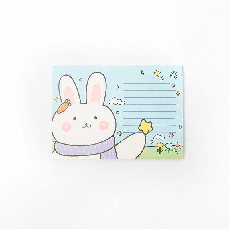 Sticky Notes - Large Sticky Notes - Cute Bunny - Little Bunny