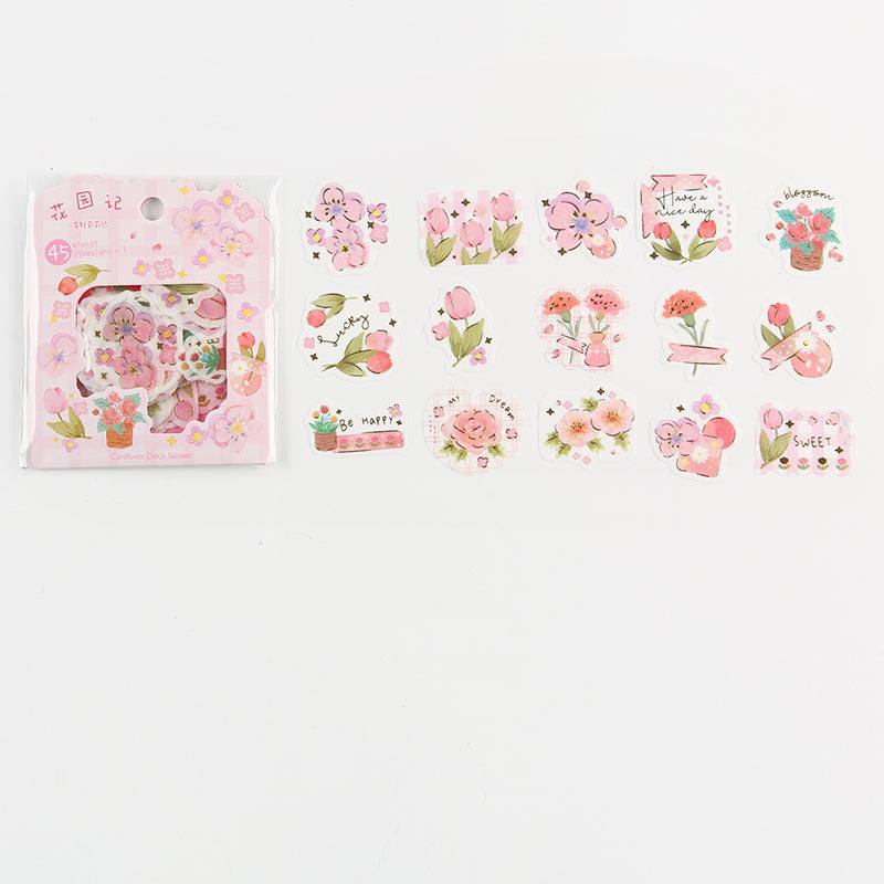 Stickers - Flower Collection Stickers - Garden