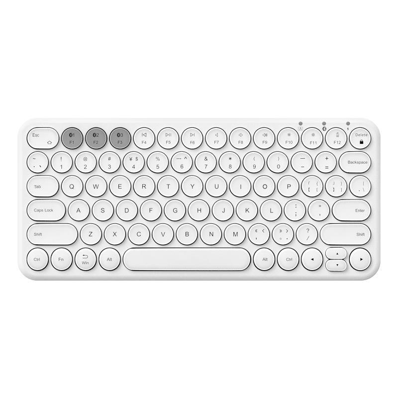 Keyboards - Rechargeable Keyboard Set - White / Single keyboard