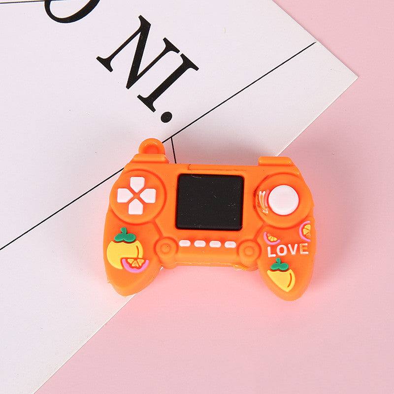 Keychains - Kawaii Keychain - Video Game Controller - Orange
