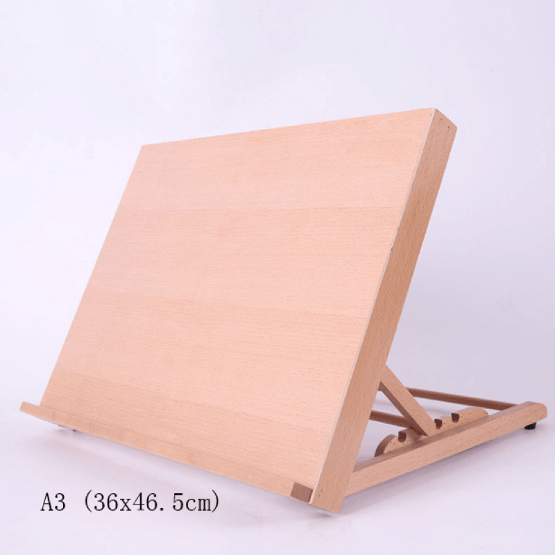 Drawing Boards - Adjustable Desktop Wood Drawing Board - Default Title